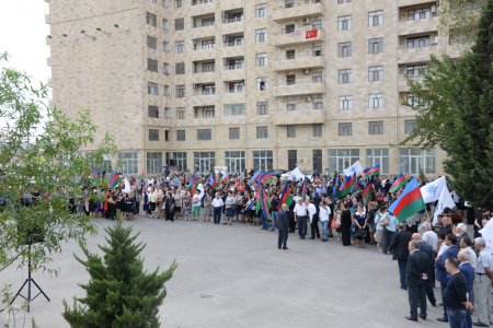 Nəsimidə hakim partiyanın referendum təbliğatı...