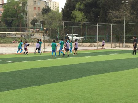 Nəsimi rayonunda futbol üzrə «Coca-Cola Məktəbli kuboku»nun yarışlarına start verildi