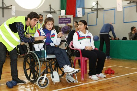 Uşaq paralimpiyaçılarımız boccia üzrə beynəlxalq yarışda