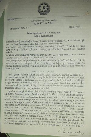 Kamil Hüseynov dövlət qurumunda GİZLƏNSƏ DƏ...