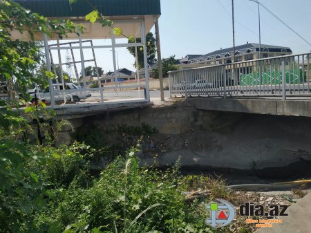 Suvarma arxının üzərində ÖZÜNƏ OBYEKT TİKDİRİR...