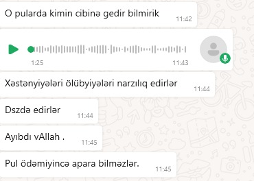 "Bu pullar kimin cibinə gedir?"