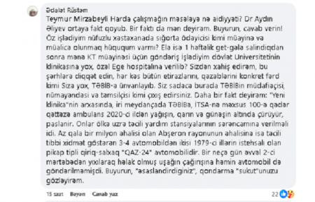 “Yeni Klinika”nın arxasında çürüyən “ambulans”lar, “EGE Hospital”a göndərişlər, sınıq-salxaq "QAZ-24"... 