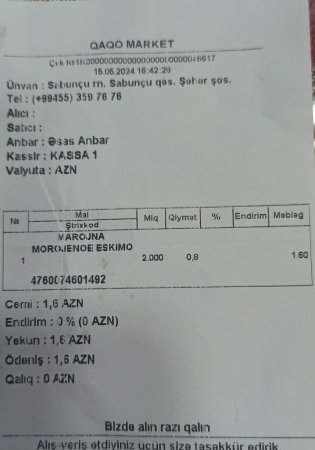 Vaxtı keçmiş “İCELAND” dondurmaları... SATIŞDA!