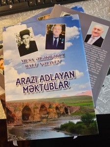 “Arazı adlayan məktublar” kitab oldu