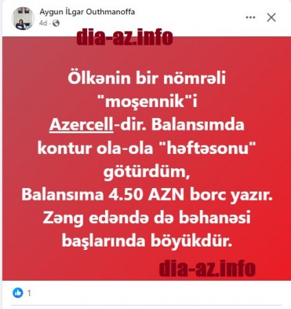 “Azercell” yenə də öz ampluasındadır...