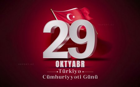 Türkiyə Cümhuriyyətinin qurulmasının ildönümüdür 