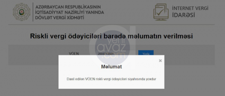 Dövlət Vergi Xidməti Nazirlər Kabinetinin qərarını icra etmir?