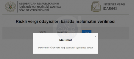 Dövlət Vergi Xidməti Nazirlər Kabinetinin qərarını icra etmir?