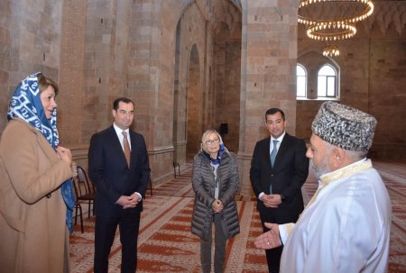 Bolqarıstanın birinci xanımı Şamaxıda